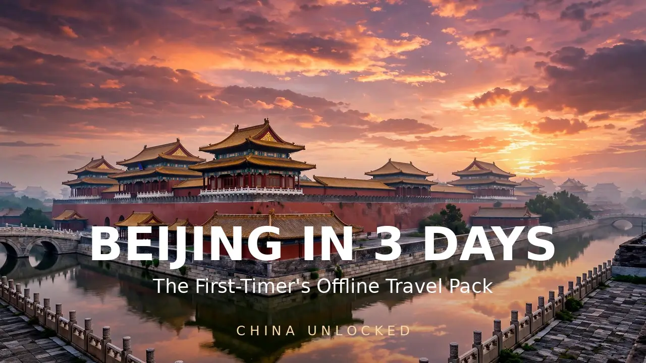 Beijing in 3 days: A practical first-time itinerary