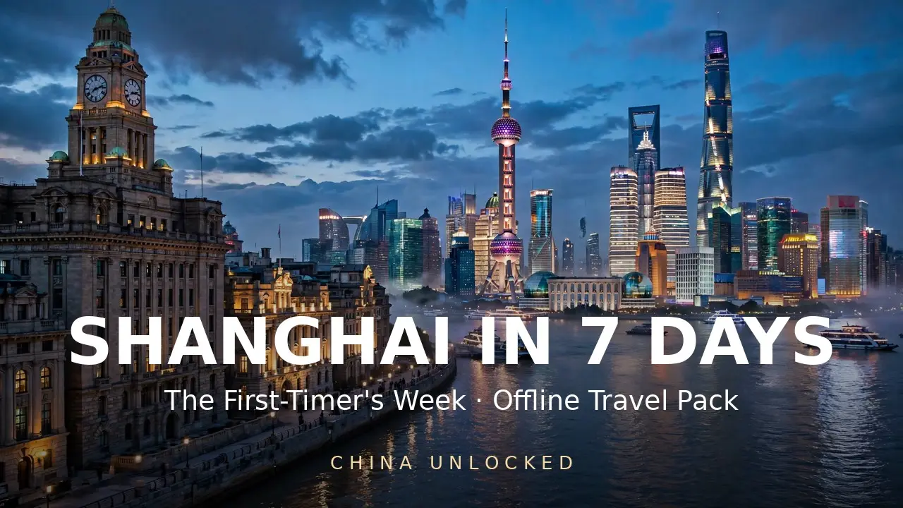 Shanghai in 7 Days — The First-Timer's Week